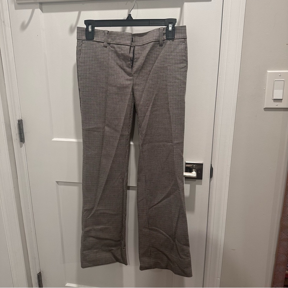 Ann Taylor Madison Trousers in Check 00P